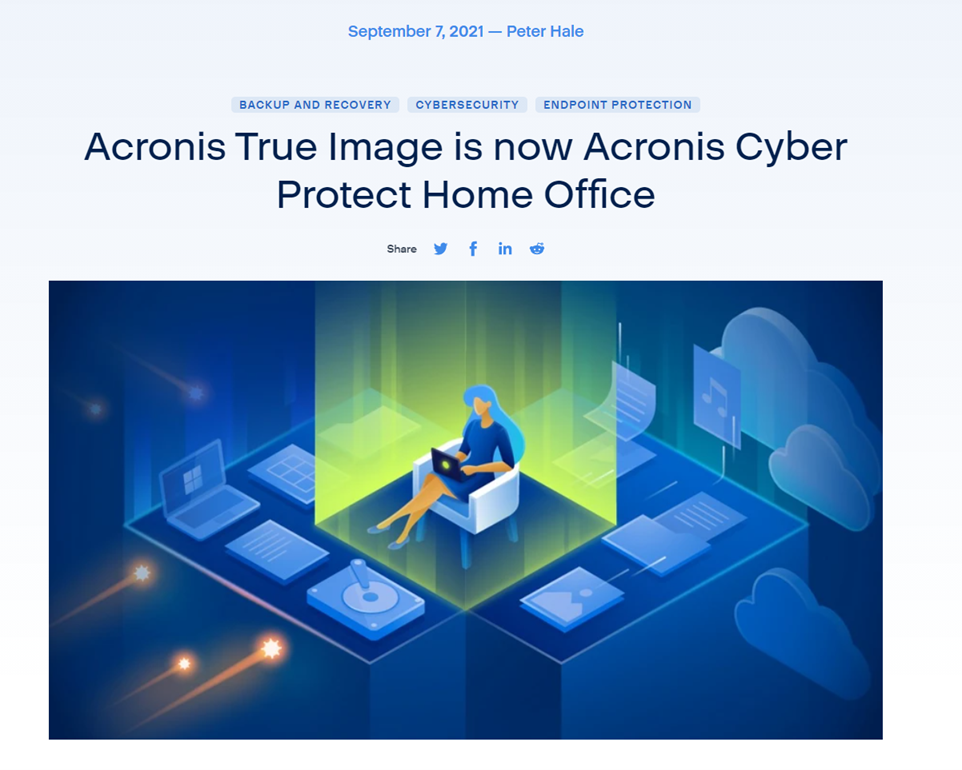 compare acronis true image versions