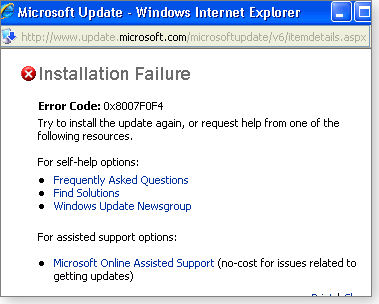 KB 2686509 install failure KB 2686509 install failure