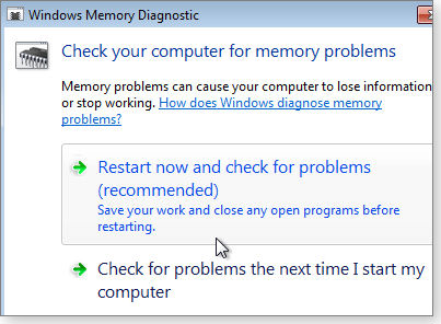 Reboot option Reboot option