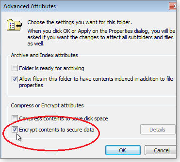 Windows file encryption Windows file encryption