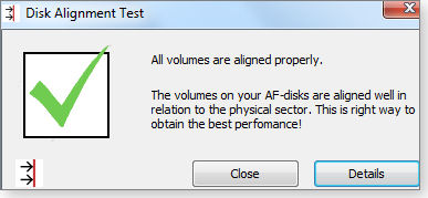 Alignment okay Alignment okay