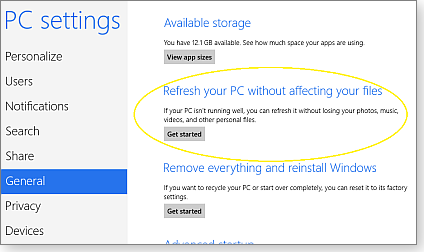 Win8 Refresh Win8 Refresh