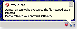 Fake SPP warning Fake SPP warning