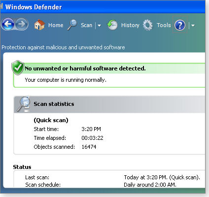 Windows Defender Windows Defender