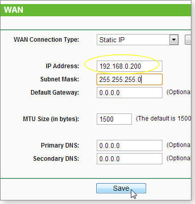 IP address IP address