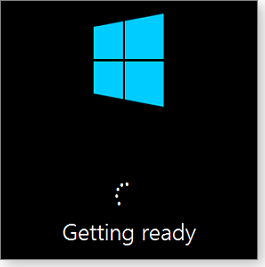 Getting ready status indicator Getting ready status indicator