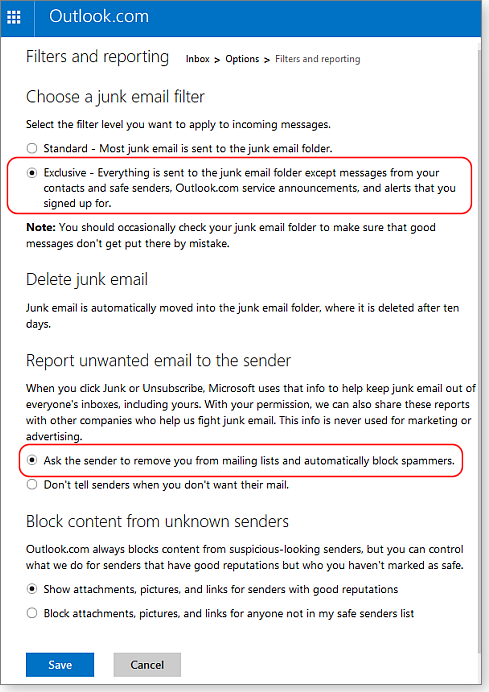Junk-mail filters Junk-mail filters