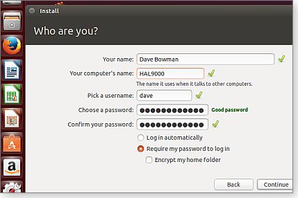 User and sign-in information User and sign-in information