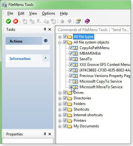 Manage FileMenu menu items Manage FileMenu menu items